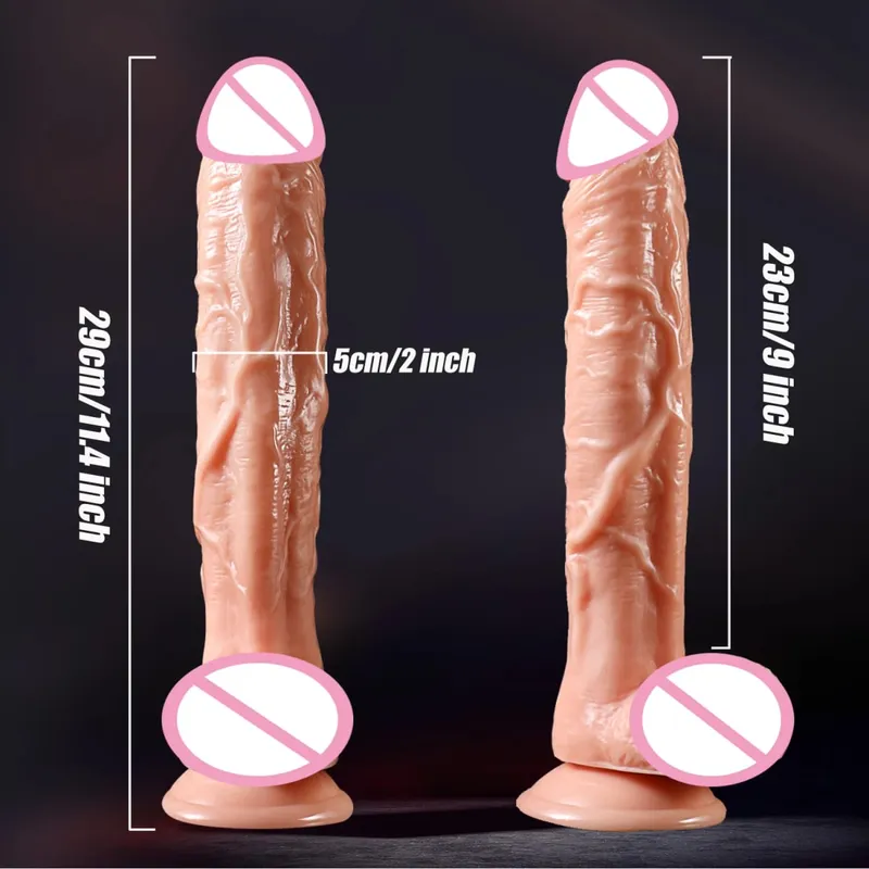 Realistic Dildos dick Women Masturbation Sexy Adult Sex Toys Soft Butt Plug Toys Penetration Anal adults 18 plus dilidoo women