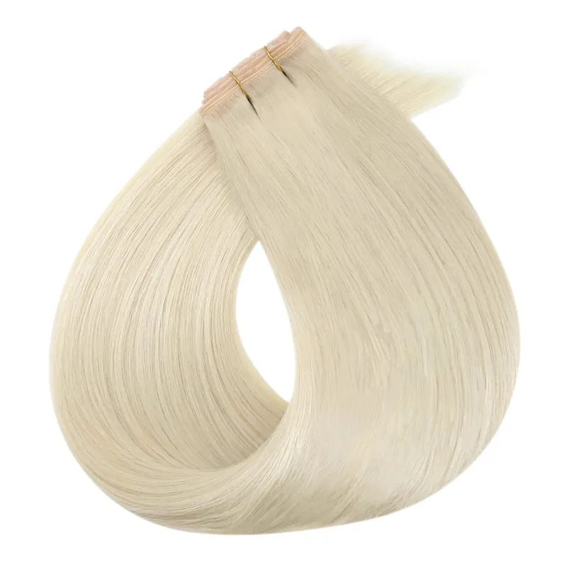 [New] Moresoo Butterfly Weft Hair Extensions Pu Hole Weft Hair Extension Add Volume Real Hair Invisible Double Sided Genius Weft