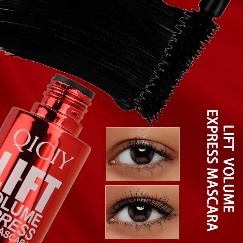 4D Volumizing Black Mascara Non-Clumping Formula Creates Lengthened & Full Lashes Fashion Daily Eye Makeup