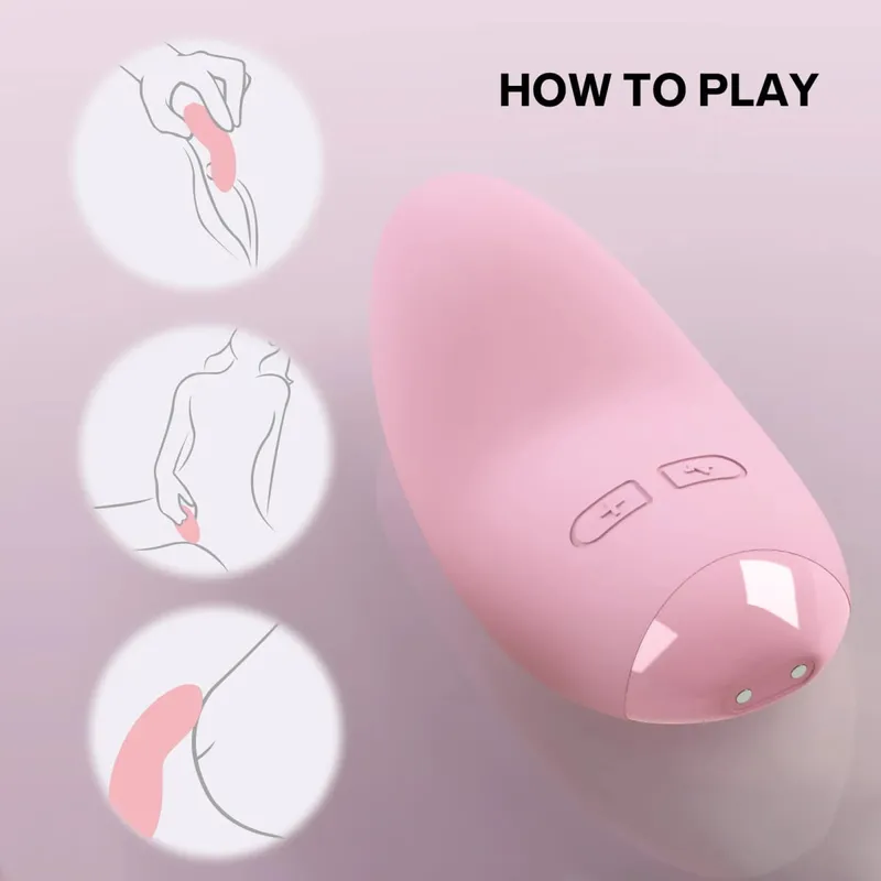 Min Vibrator for Women Sex Toys Clitoral Stimulation Tongue Vibrating Clitoris Nipple Massager Couples Beginners Adult supplie