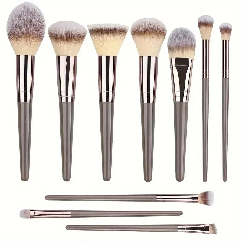 Premium Makeup Brushes Set Including Makeup Brushes Hairband Wrist Sponge Ball Powder Puff Silicone Cleaning Makeup Brush Tool
