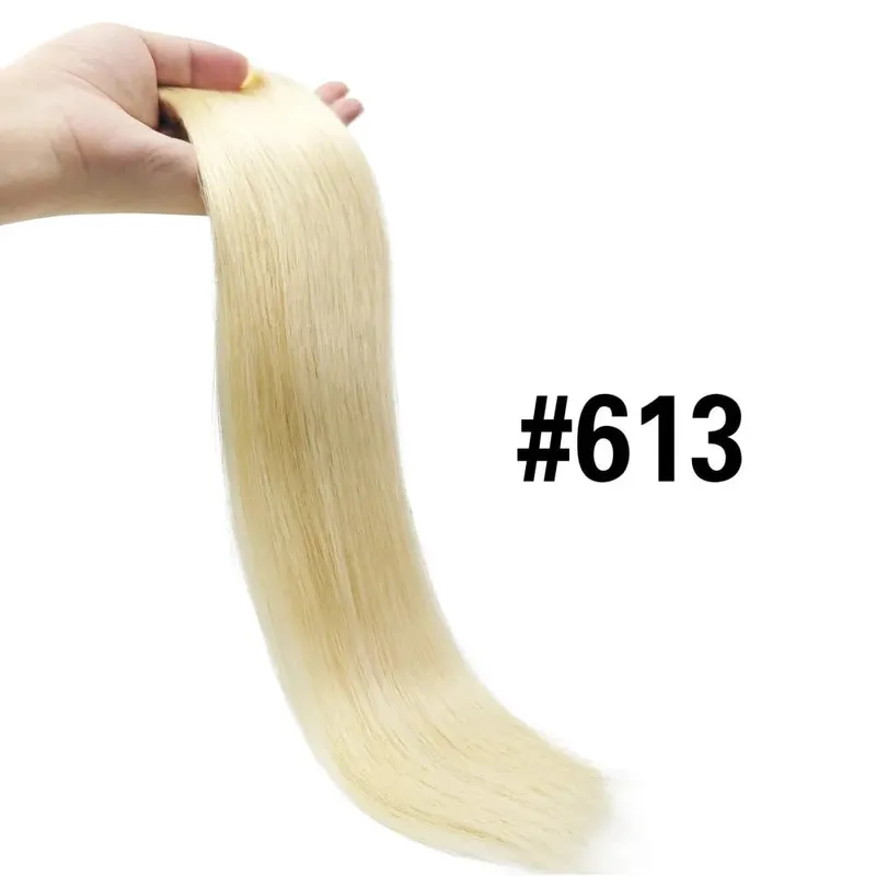 Straight Clip In Human Hair Extensions Brown Unprocessed Hair Extensions Full Head Brazilian Hair Seamless Clip Ins Extension