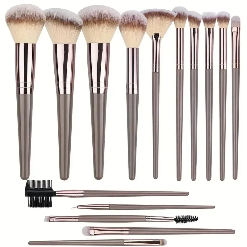 Premium Makeup Brushes Set Including Makeup Brushes Hairband Wrist Sponge Ball Powder Puff Silicone Cleaning Makeup Brush Tool