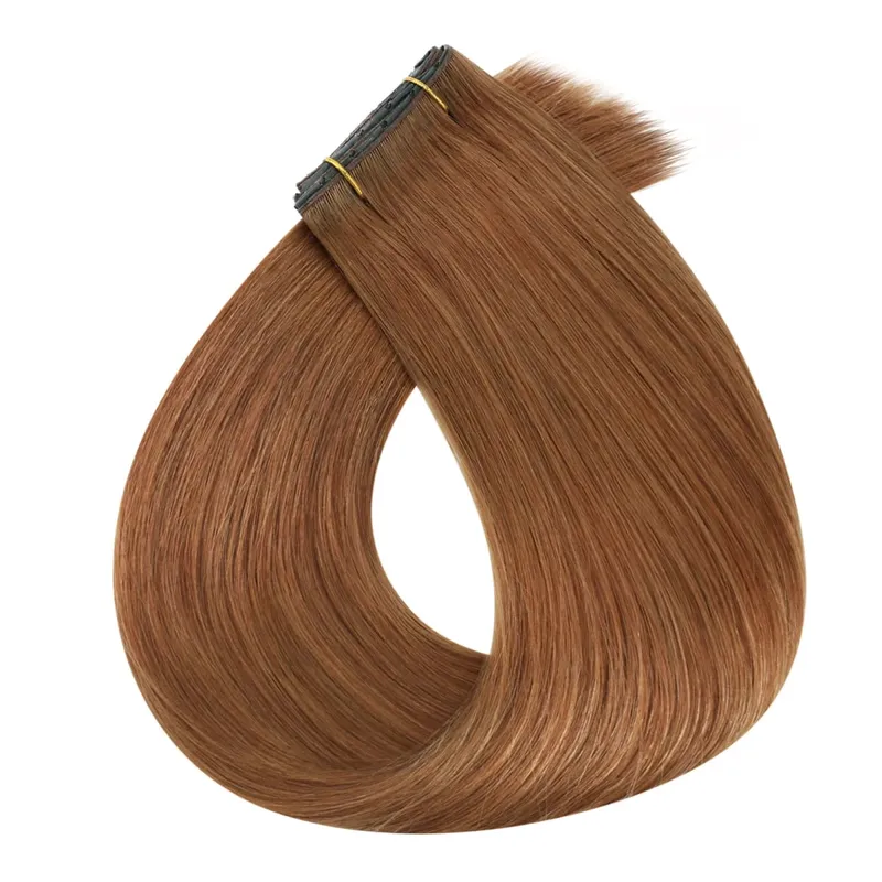 [New] Moresoo Butterfly Weft Hair Extensions Pu Hole Weft Hair Extension Add Volume Real Hair Invisible Double Sided Genius Weft