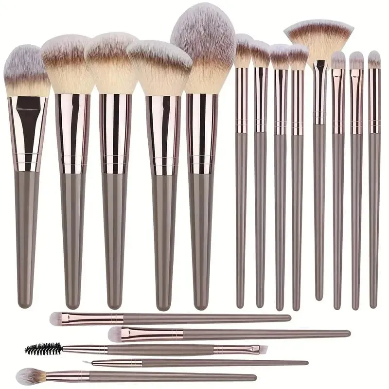 Premium Makeup Brushes Set Including Makeup Brushes Hairband Wrist Sponge Ball Powder Puff Silicone Cleaning Makeup Brush Tool