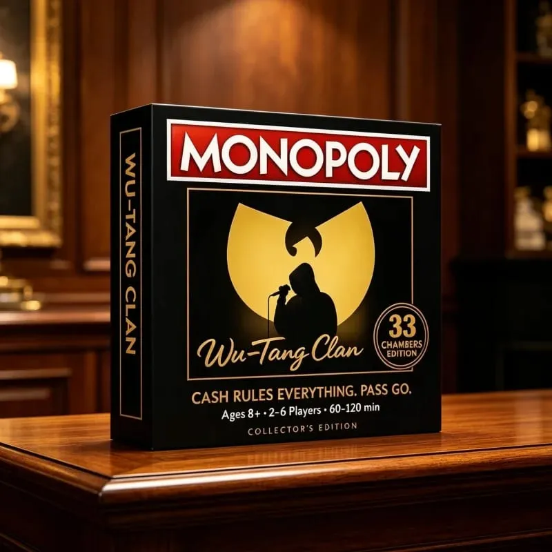 Horror Movie Themed Board Game Halloween Monopoly Style Property Trading Game for Adult Party Family Game Night Gift
