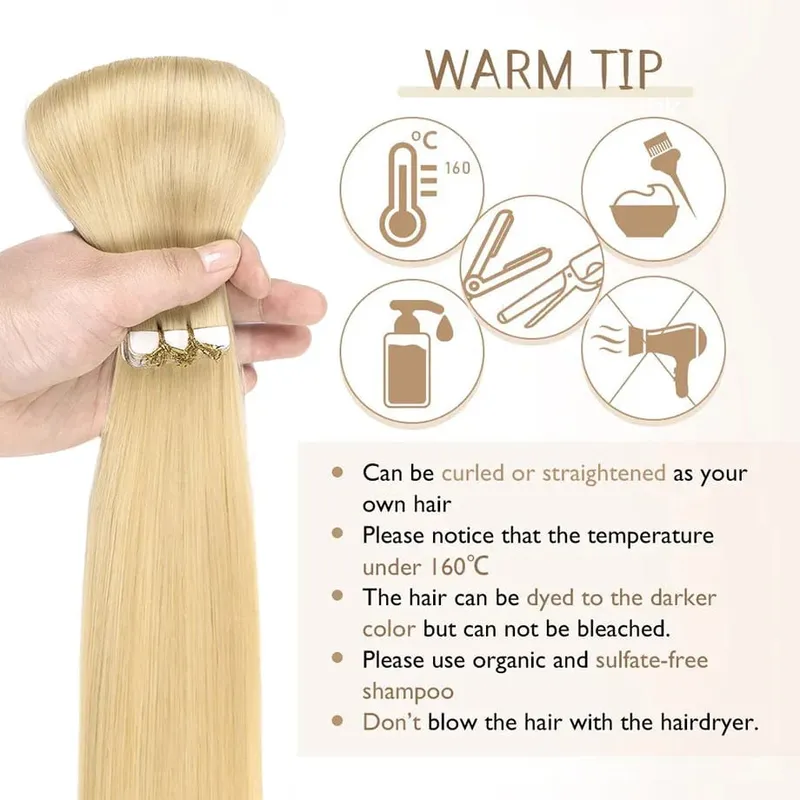 14-24" Invisible PU Extensions 50g Brazilian Remy Human Hair Tape in Hair Extensions Real Human Hair for Women Hair Extensions
