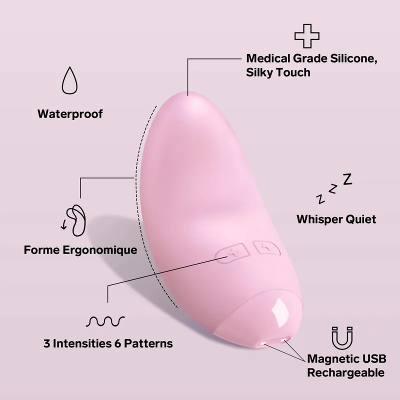 Min Vibrator for Women Sex Toys Clitoral Stimulation Tongue Vibrating Clitoris Nipple Massager Couples Beginners Adult supplie
