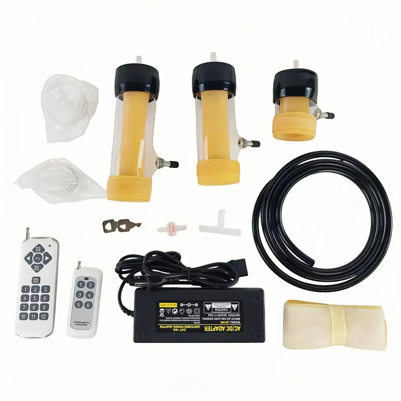 Masturbateur masculin automatique 99 modes d'aspiration sous vide, machine à fréquence variable avec 3 manchons en silicone remplaçables, double télécommande, étui de rangement portable pour homme, jouet sexuel adulte