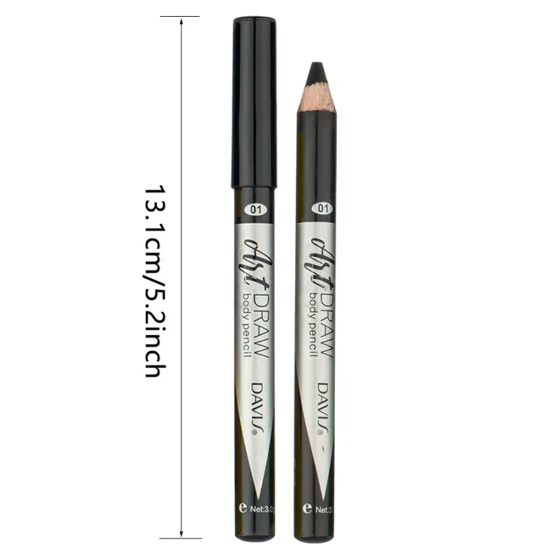 15 Farben Eyeliner Lip Liner Stift Schwarz Blau Mehrfarbig Metallic Perlmutt Glitzer Matt Finish Punk Smokey Style Augen Make-up Stift