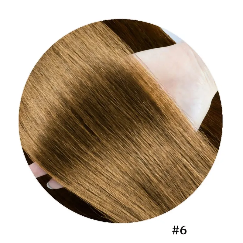 100% Human Hair Adhesive Glue Tape in Hair Extensions for Women Adding Hair Length And Volume Straight Remy Hair Extensions