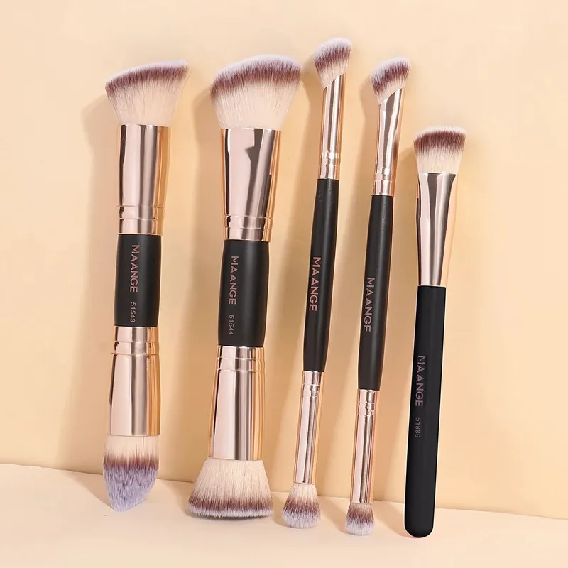 5pcs Makeup Brush Set Foundation Blush Concealer Eyeshadow Brushes Multi-Purpose Makeup Brush Kit Professional Brushes — image 8