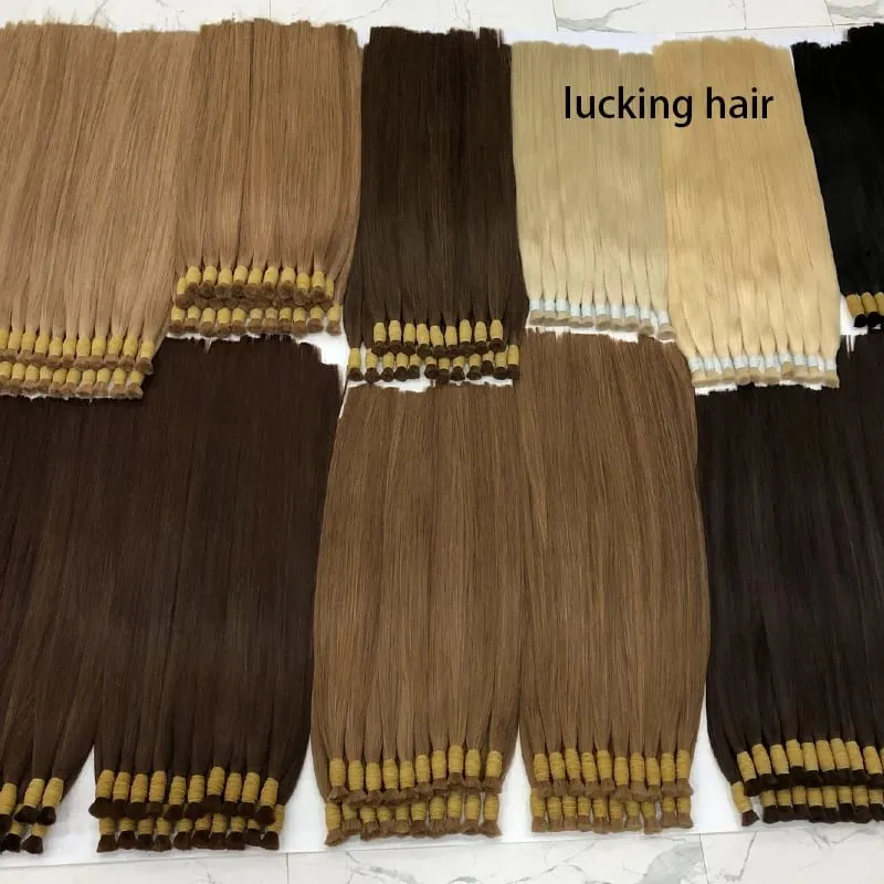Virgin Real100% Human Hair Bulk Extension Black 613 Blonde Hair Bulk 12a Weaving For Braiding Unprocessed No Weft Straight Hair