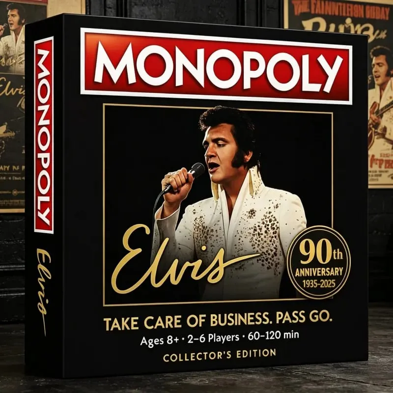 Horror Movie Themed Board Game Halloween Monopoly Style Property Trading Game for Adult Party Family Game Night Gift