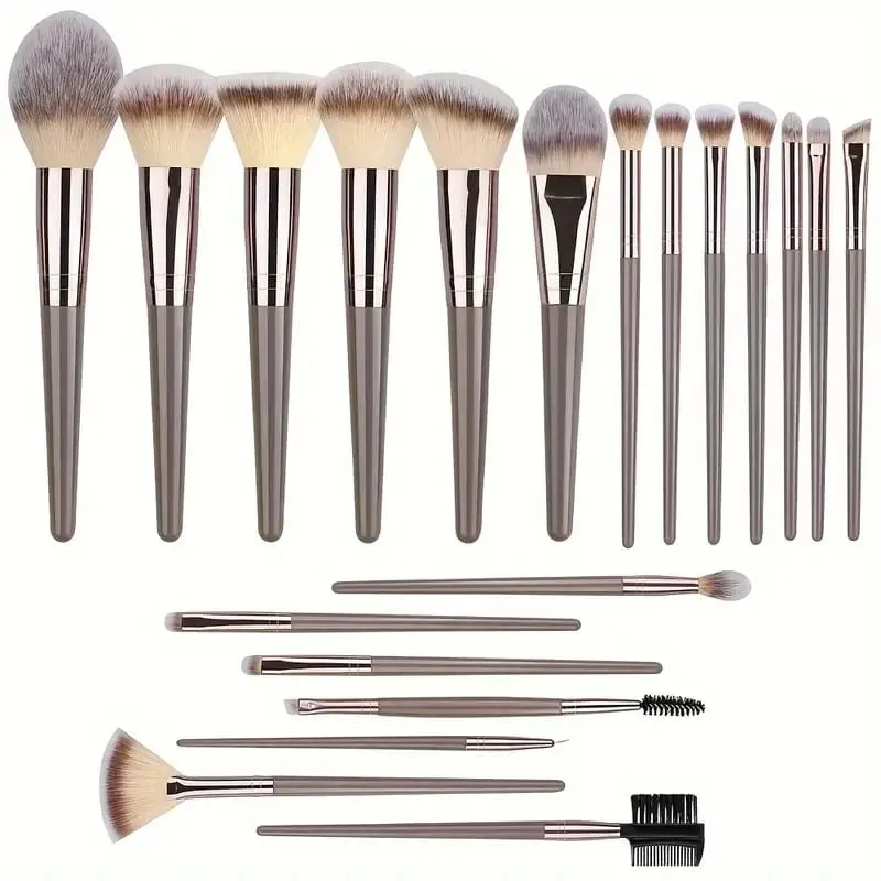 Premium Makeup Brushes Set Including Makeup Brushes Hairband Wrist Sponge Ball Powder Puff Silicone Cleaning Makeup Brush Tool