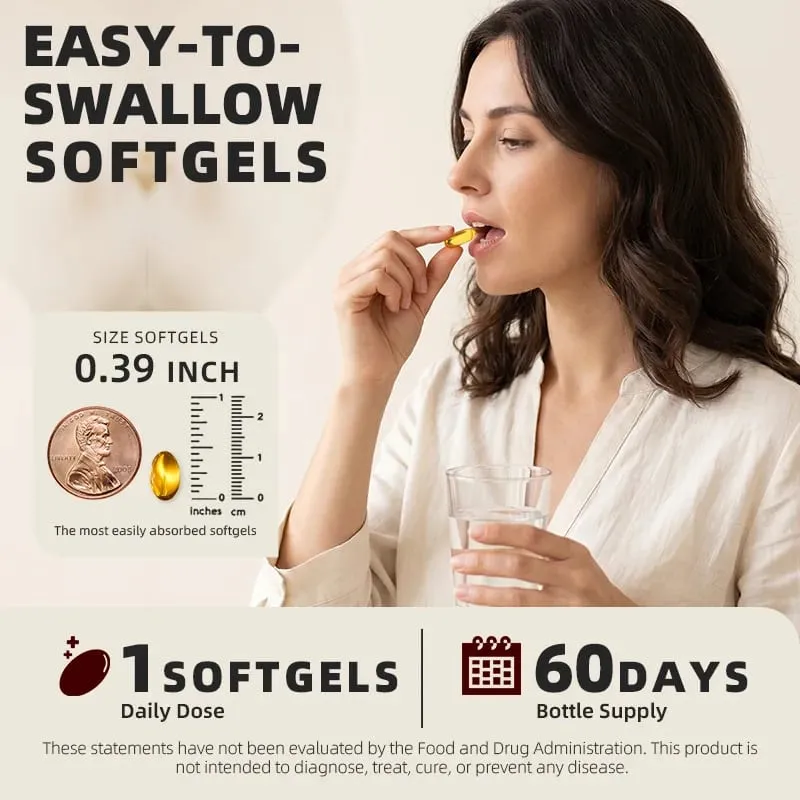 Mulittea Garlic Oil Capsules Heart Health Support Immune Support Defends Against Seasonal illnesses Supports Cholesterol Levels