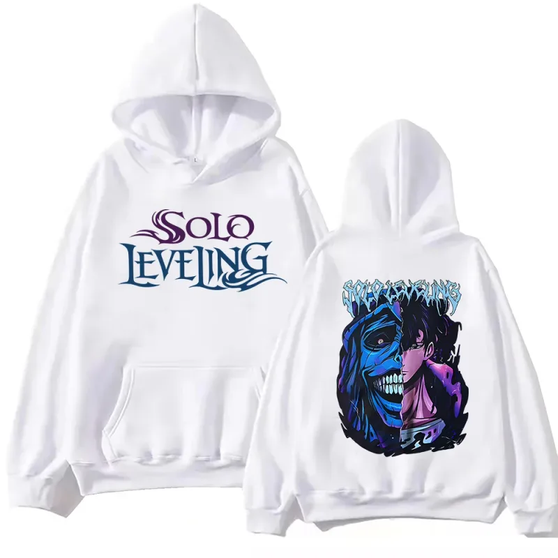 2025 Solo Leveling Statua di Dio Felpa con cappuccio Uomo Donna Felpe Y2k Harajuku Unisex Casual Pullover Abbigliamento Top