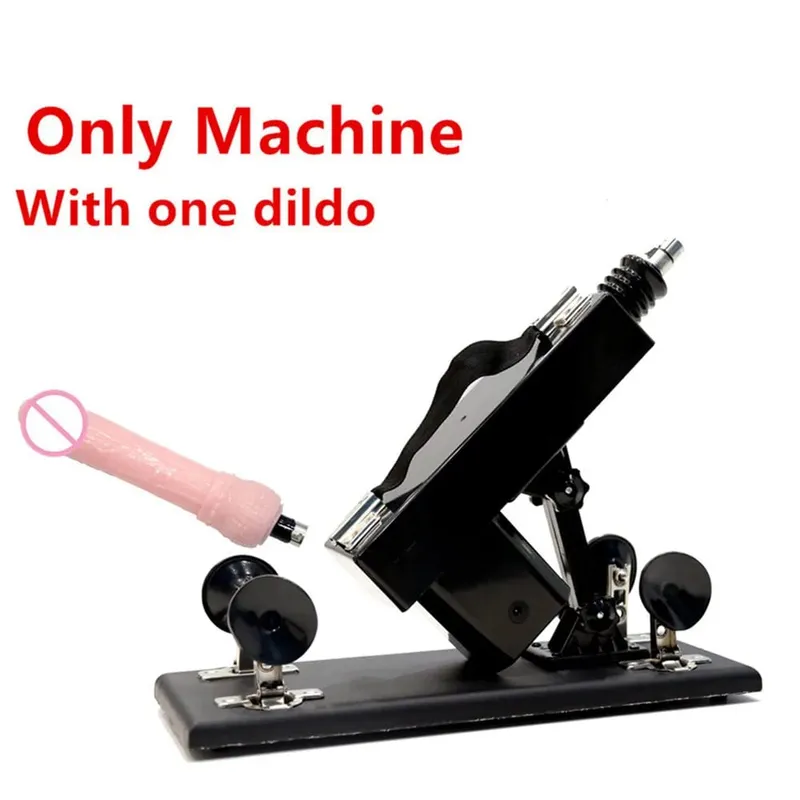 Strong Motor Automatic Vibartor Sex Machine with Dildo Attachments Adjustable Gun Love Machine Sex Toys for Man Women Adult Game