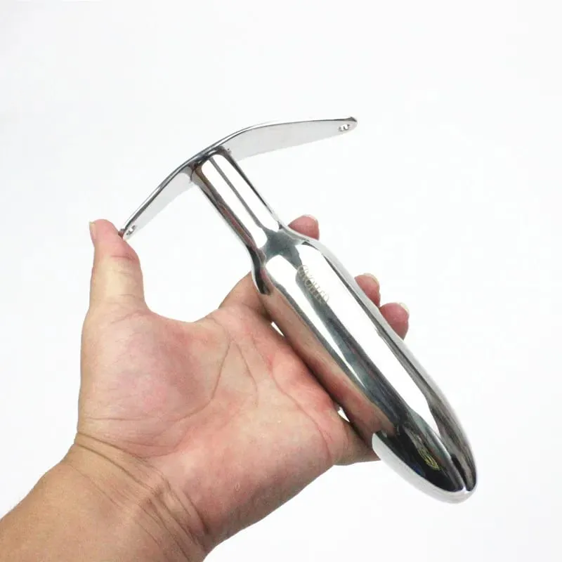 Anal Ball 6 Sizes Solid Stainless Steel Anus Dilator Butt Stopper Adult Game Butt Plug Anal Sex Toys for Male and Female H8-1-38
