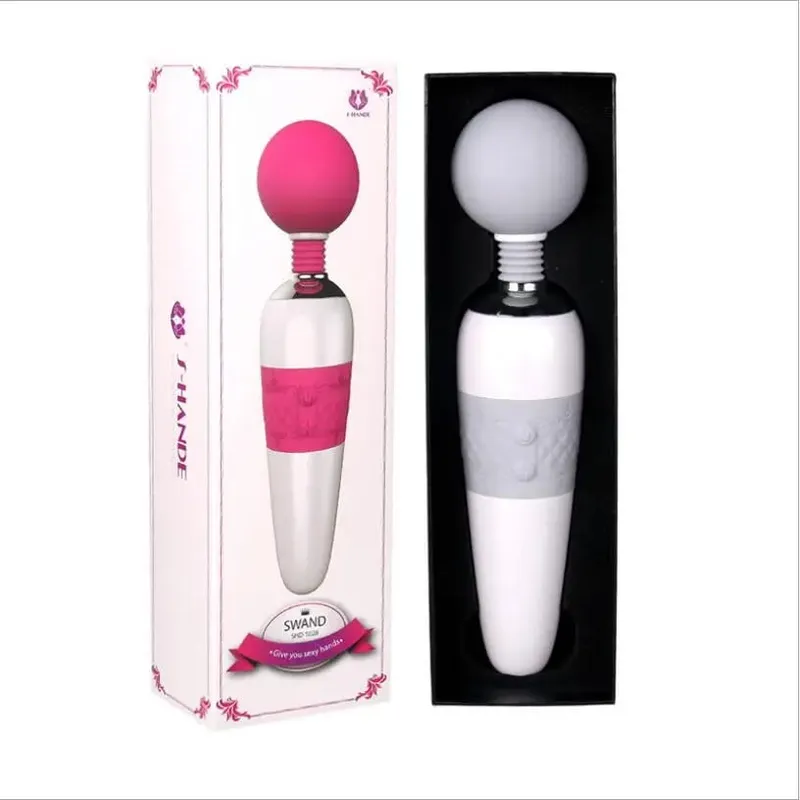 هزاز AV قوي عصا مهبل سحرية مُحفز البظر الهزاز ألعاب جنسية للنساء G Spot للاستمناء USB دسار S0438