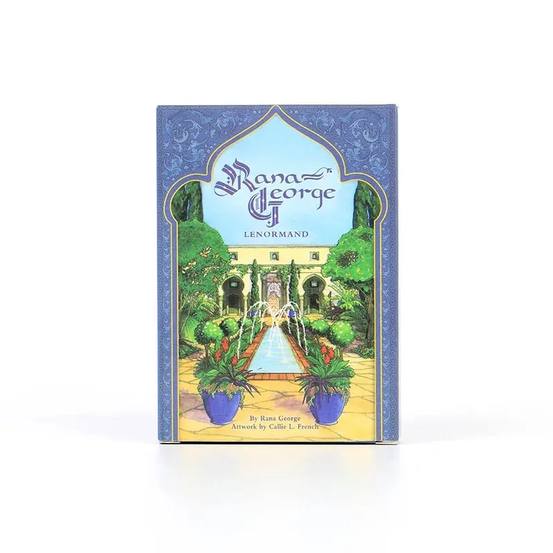 Rana George Lenormand Tarotkaarten Engelse PDF-gids voor familie, kinderen, meisjes, volwassenenspellen voor feesten
