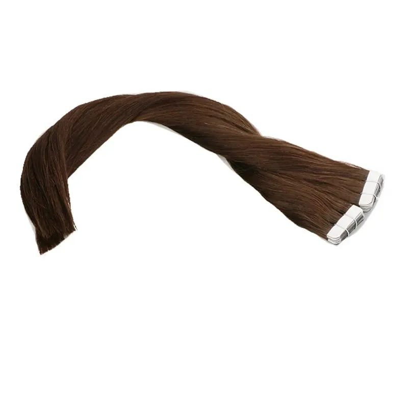 Toysww Machine Remy Skin Weft Tape Hair Extensions Straight Remy Hair 20/40pcs Invisible Tape In Hair Extensions Color 2