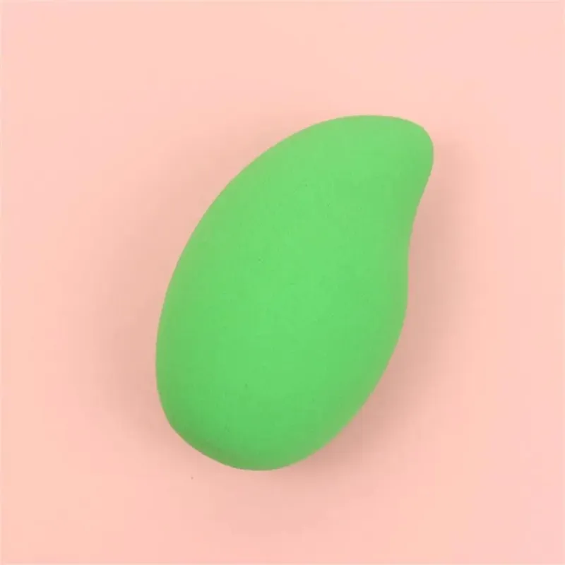 1PC Fashion Colorful Smooth Wet Dry Dual Use Cosmetic Puff Foundation Blender Makeup Sponge Powder Puff Beauty Makeup Tools