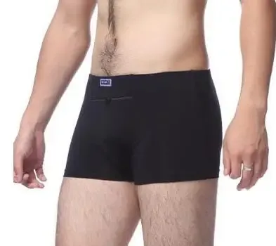 Dropship Pakaian Dalam Anti Maling Pria Celana Dalam Boxer Empat Kuartal Saku Besar Anti Maling, Celana Dalam Ritsleting Tunggal