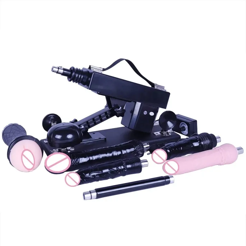 Automatic Masturbation Machine for Women 3XLR Powerful Sex Toy with Big Dildo Adult Pumping Gun for Sexual Pleasure