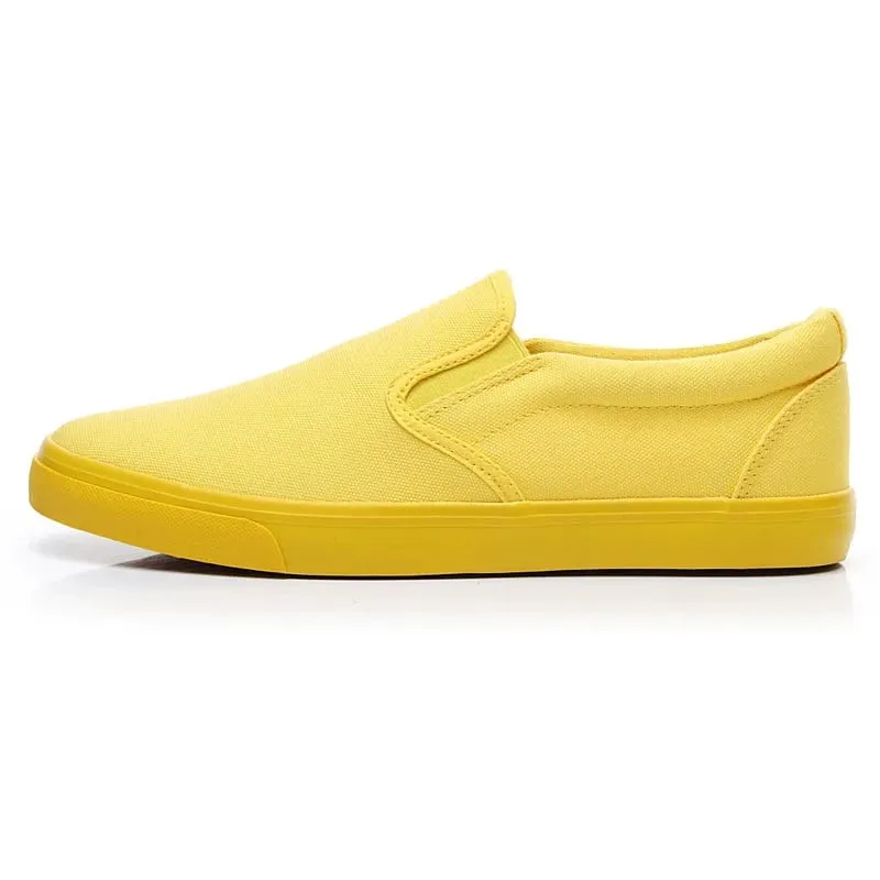 Lona sapatos de condução homens verde preto amarelo branco sapatos de lona vulcanizada dos homens designer tênis moda mocassins
