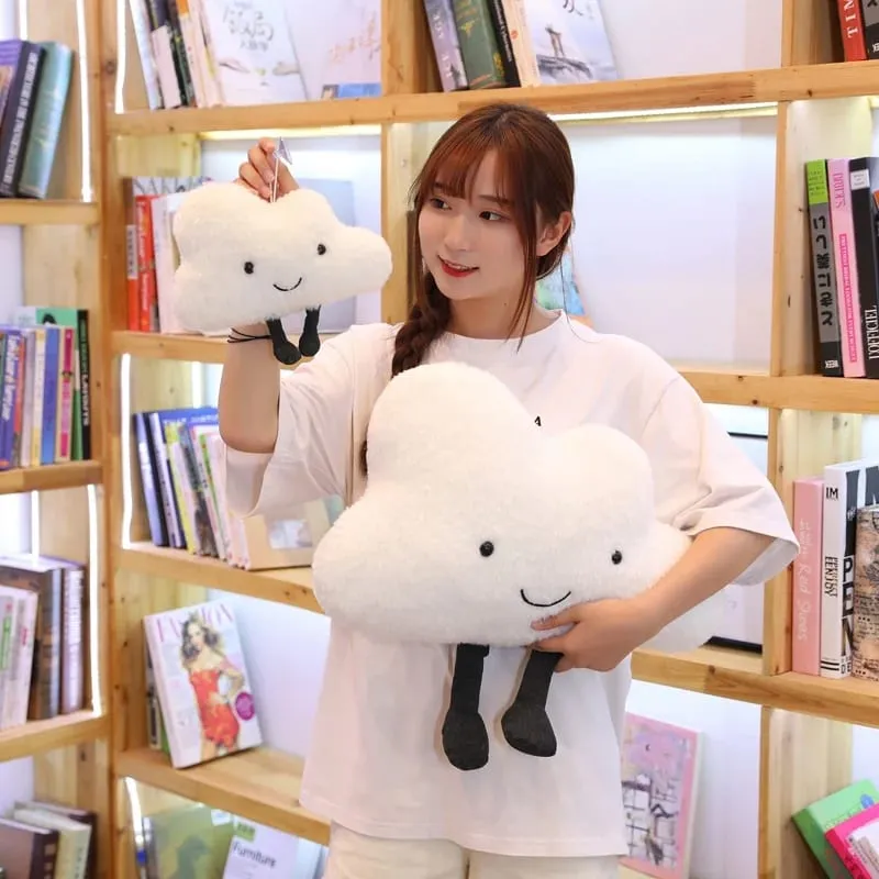 25-60 cm Cute Sky Series Cuscino Kawaii New ins Cloud Peluche Cuscino morbido farcito Bel cuscino Regalo di Natale per la ragazza — image 4