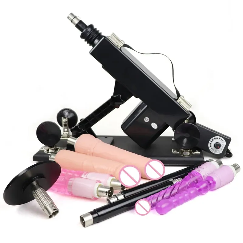 Automatic Masturbation Machine for Women 3XLR Powerful Sex Toy with Big Dildo Adult Pumping Gun for Sexual Pleasure