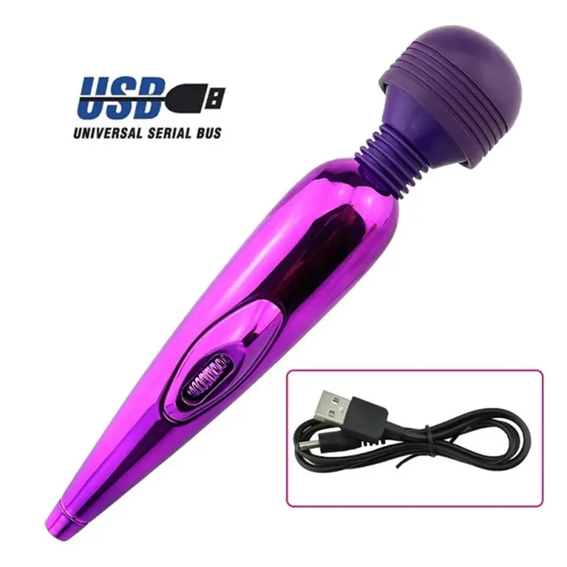 Juguetes sexuales para adultos para mujeres varita mágica AV Stick vibrador masturbación femenina productos eróticos Vagina masajeador de clítoris huevo vibrador