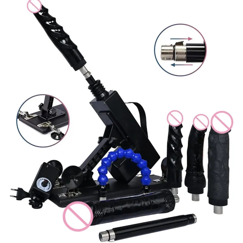 Mga Sikat na Sex Machine para sa Babae na Nag-masturbate Pumping Sex Gun Adjustable Speed ​​Love Machine para sa mga Babae，Mga Laruang Pang-Sex