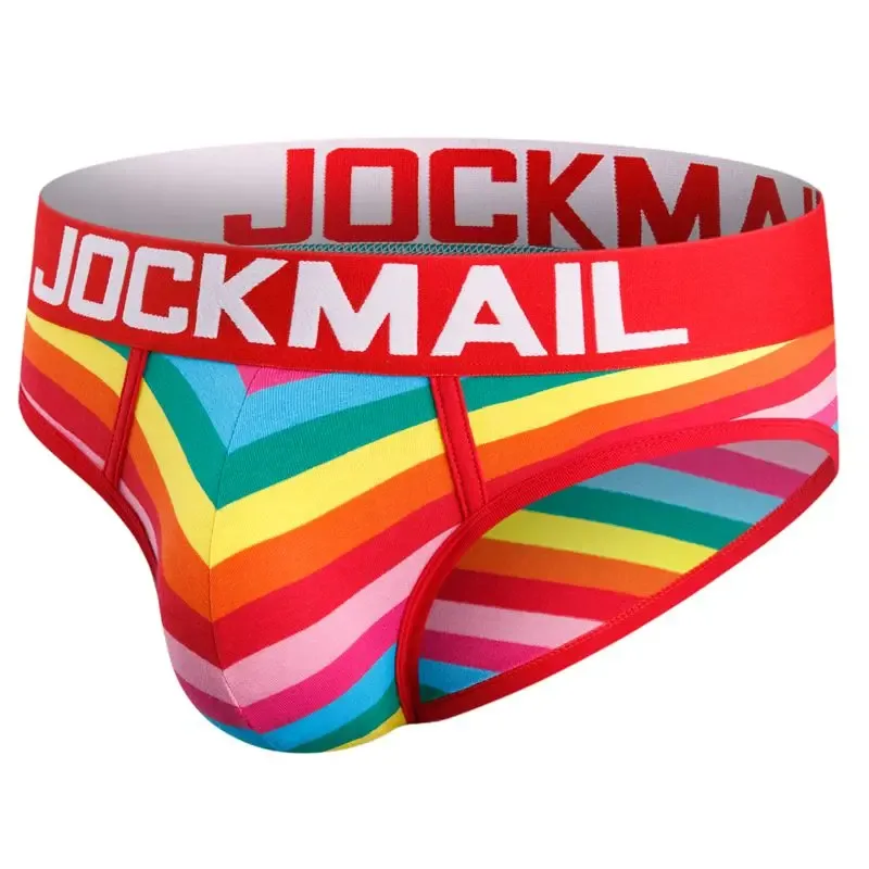 Jockmail Celana Dalam Pria Seksi Celana Dalam Katun Rendah Naik Renda Benang Jaring, Celana Pendek Musim Panas Sejuk Calzoncillos Hombre Slip