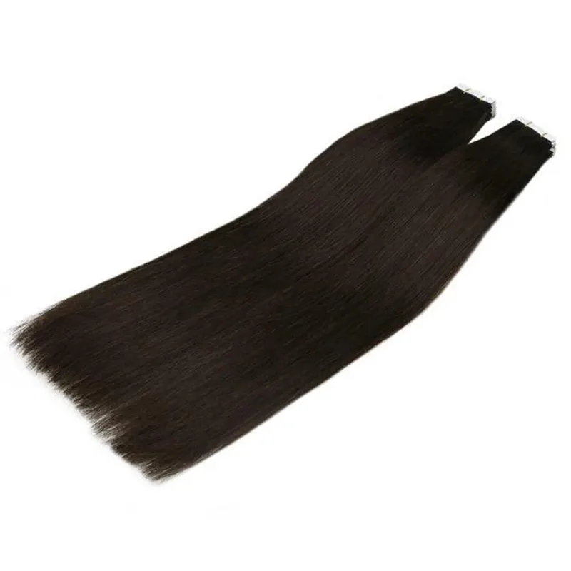 [Low Price] VeSunny Tape in Hair Extensions Human Hair Straight Seamless Skin 2-6-12 Tape in Hair Extensions