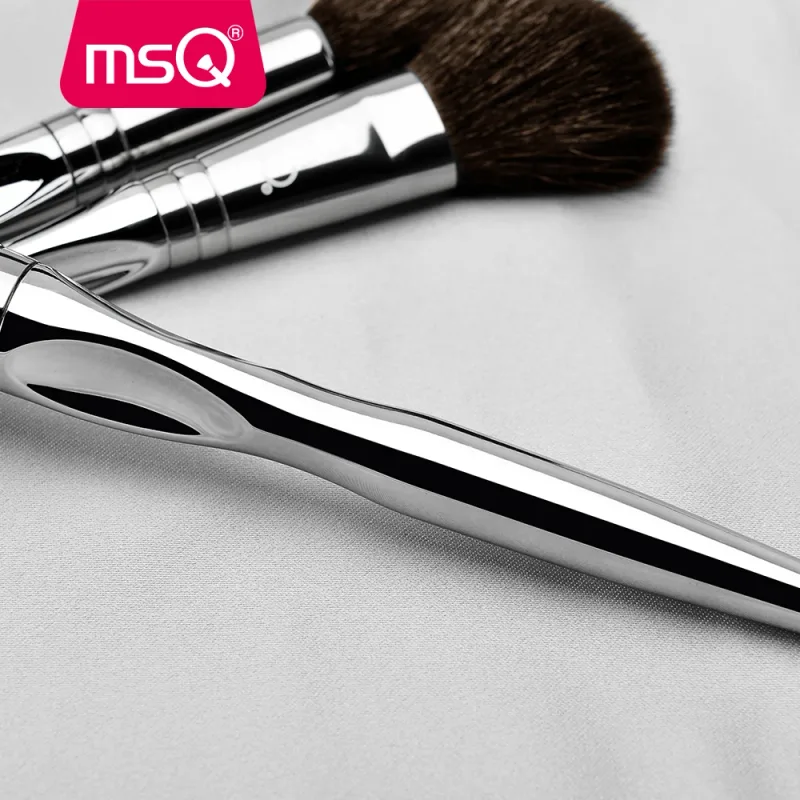 MSQ 새로운 프로페셔널 11pcs 파우더 메이크업 브러쉬 세트 클래식 아이 섀도우 립 파운데이션 메이크업 브러쉬 염소/말 머리 PVC 손잡이