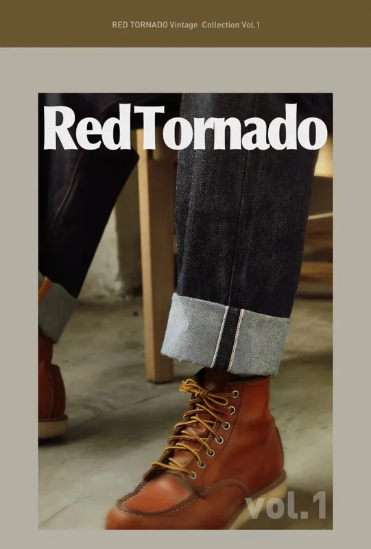 Red Tornado 55501 Men's Jeans 14oz Raw Selvedge Denim Pants for Men Loose Straight Fit