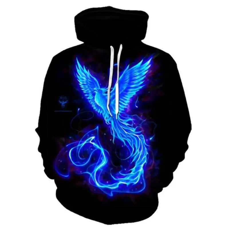 2021 neue Bunte Flamme Hoodie 3D Sweatshirt Männer/Frauen Mit Kapuze Herbst Und Winter Mantel männer Kleidung lustige Jacke schwarz Hoodies — image 5