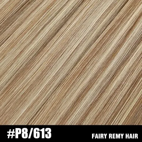 Bande dans les Extensions de cheveux cheveux humains 100% réel Remy Extension de cheveux humains Balayage faits saillants couleur 2.0 g/pièce 16 18 20 22 pouces