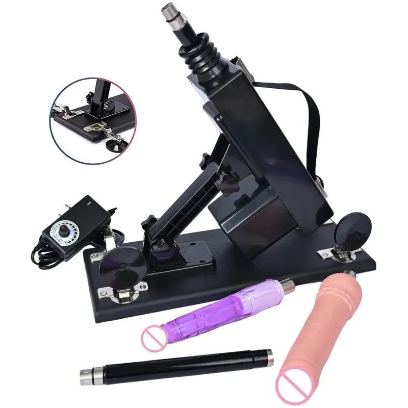 Mga Sikat na Sex Machine para sa Babae na Nag-masturbate Pumping Sex Gun Adjustable Speed ​​Love Machine para sa mga Babae，Mga Laruang Pang-Sex
