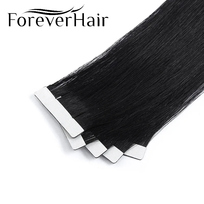 2.0 g/pz 20 "20 Pz Remy Tape nelle estensioni dei capelli Colore pianoforte Estensioni dei capelli umani con trama della pelle dritta senza soluzione di continuità