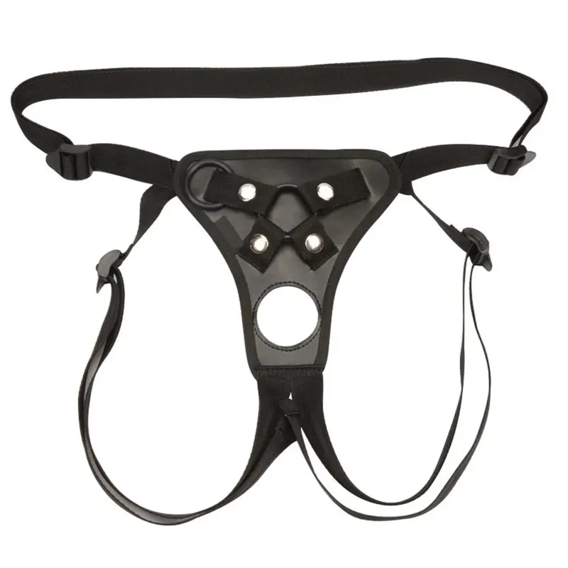 Women Men Strap On Dildo Panties Wearable Penis Penetration Vagina Anal Massage Leather Harness Sex Toys For Couples Lesbian Gay