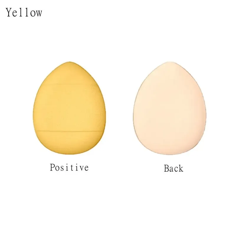 1PC Fashion Colorful Smooth Wet Dry Dual Use Cosmetic Puff Foundation Blender Makeup Sponge Powder Puff Beauty Makeup Tools