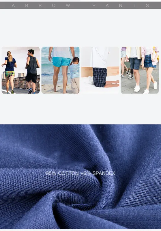 Boxer da uomo casual in cotone intimo da uomo bauli in tessuto pantaloni a freccia boxer larghi maschili Homme Pouch mutande taglie forti L-3XL