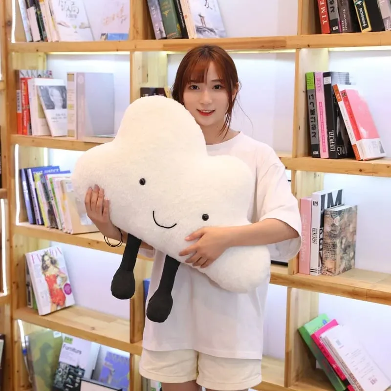 25-60 cm Cute Sky Series Cuscino Kawaii New ins Cloud Peluche Cuscino morbido farcito Bel cuscino Regalo di Natale per la ragazza — image 3