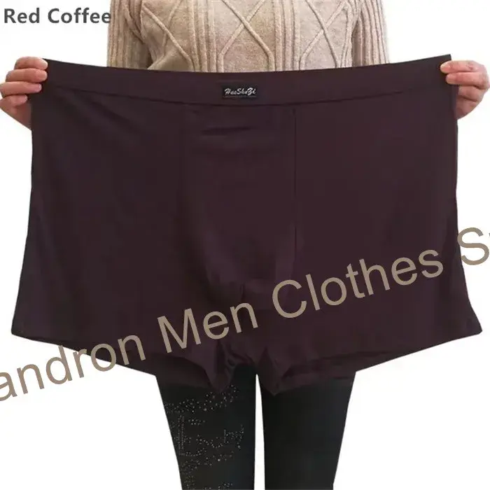Boxers macios de fibra de bambu homem 140kg plus size 8xl 7xl 6xl boxershorts masculinos cuecas de grandes dimensões respirável calcinha sólida