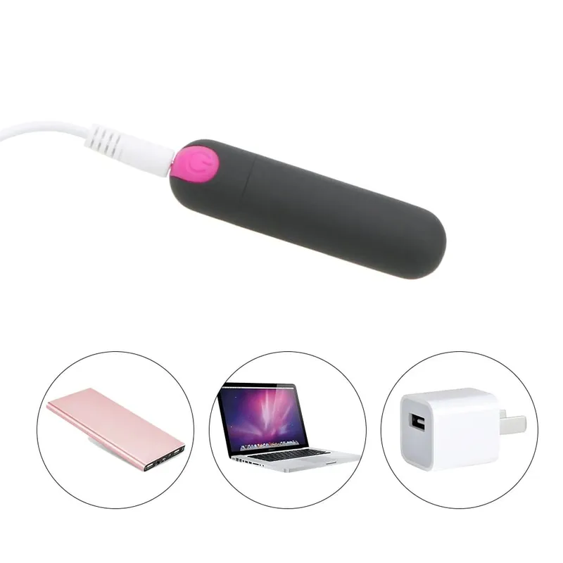 Waterproof Powerful Finger Design Sex Products Mini Bullet Vibrator 10 Speed Sex Toys for Women USB Rechargeable
