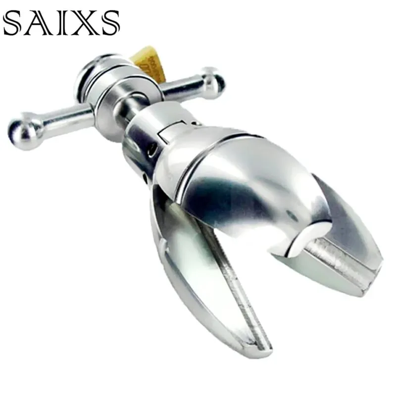 Anal Open Tool Butt Stretching Adult Sex Toy Stainless Steel Anal Plug With Lock Expanding Sex Toy Drop shipping