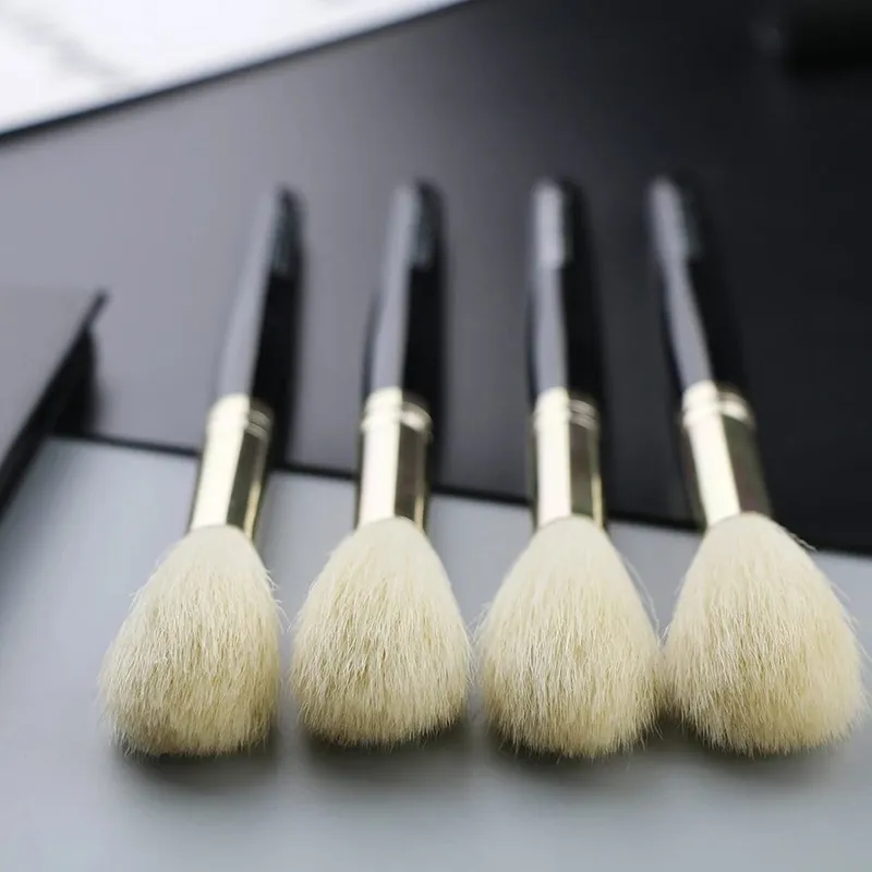 1 Buah 100% Kuas Makeup Hitam Stabilo Rambut Kambing Profesional Kuas Rias Alis Perona Mata Pony Alami Profesional